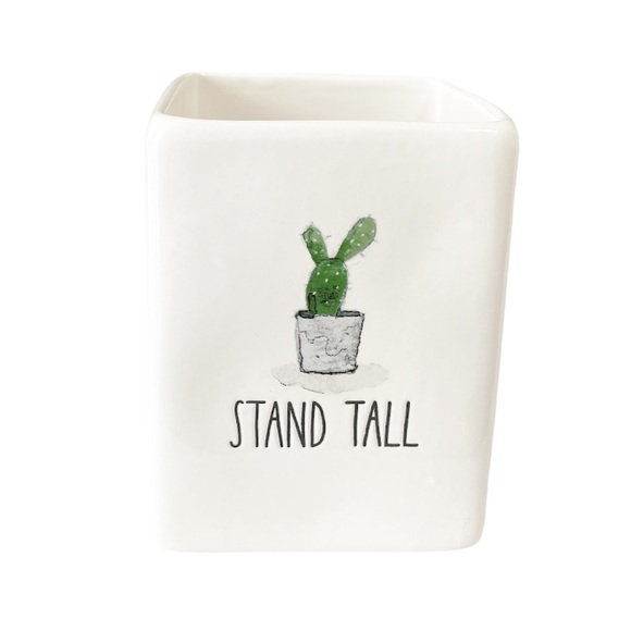 Rae Dunn Other - NEW Rae Dunn 🌵STAND TALL Pen/Pencil Caddy or Eyeglass Holder 👓